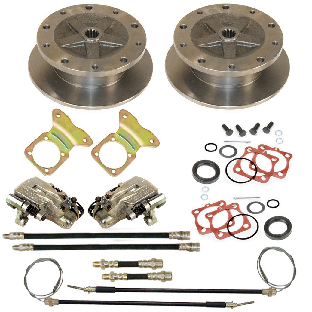 Empi 22 - 2928 Vw Bug Rear Disc Brake Kit 1958 - 1967, 5 Lug Vw Pattern - Moore Parts