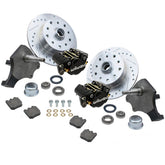 Empi 22 - 6152 - B Vw Bug Frt Wilwood Disc Brake Kit Drop Spindle 5Lug Porsche/Chevy - Moore Parts