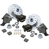 Empi 22 - 6152 - B Vw Bug Frt Wilwood Disc Brake Kit Drop Spindle 5Lug Porsche/Chevy - Moore Parts