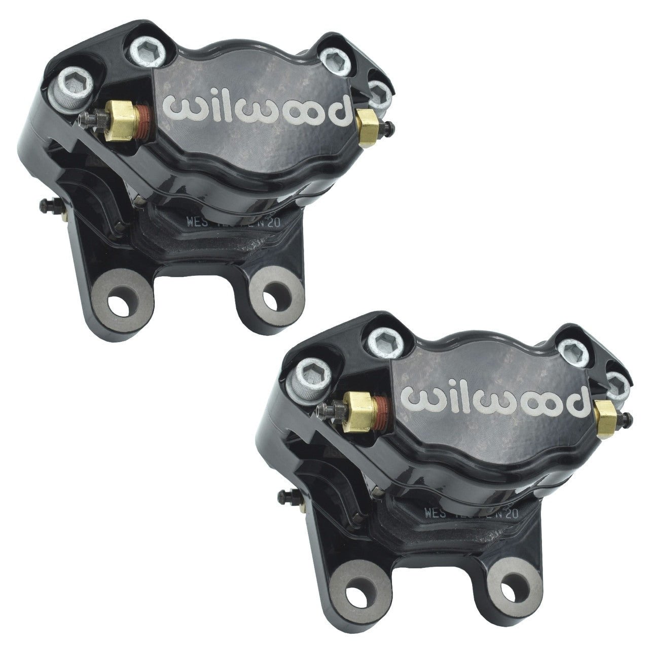 Empi 22 - 6157 - B Vw Bug Front Wilwood Disc Brake Kit W/Brackets, Slotted 4 Lug Rotors 1966 - 77 - Moore Parts