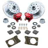 Empi 22 - 6158 - R Vw Bug Front Wilwood Disc Brake Kit W/Brackets, 5 Lug Porsche/Chevy 1966 - 77 - Moore Parts