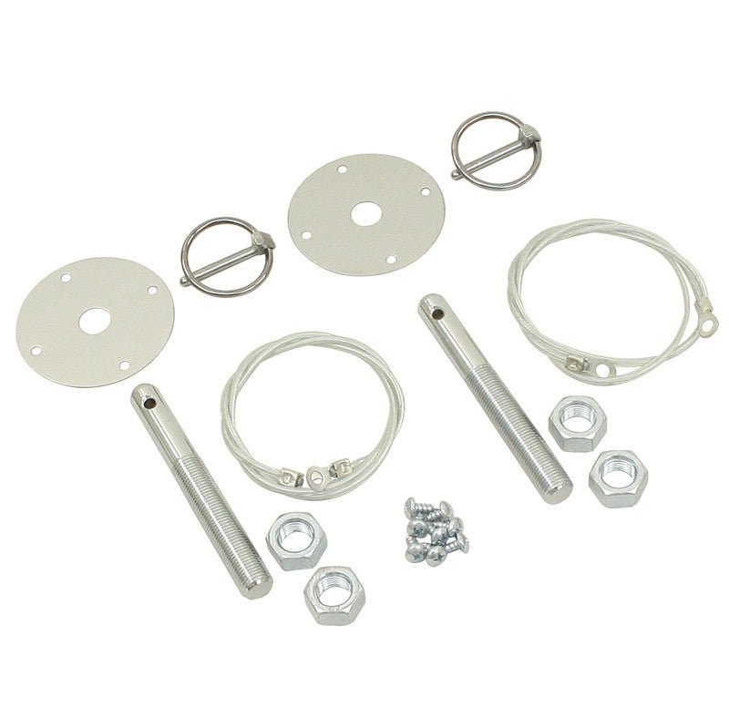 Empi 3017 Chrome Baja, Jeep, Muscle Car Hood Pins, Pair - Moore Parts