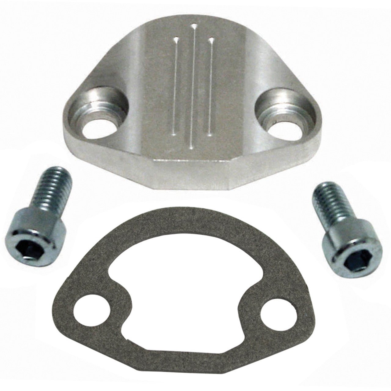 Empi 31 - 3011 Vw Bug Manual Fuel Pump Block Off Plate, Aluminum - Moore Parts