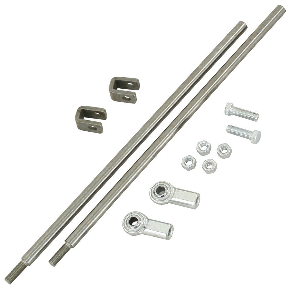 Empi 3145 Tie Rods With Clevis Ends For Empi 14" Rack & Pinion 3147, Pair - Moore Parts