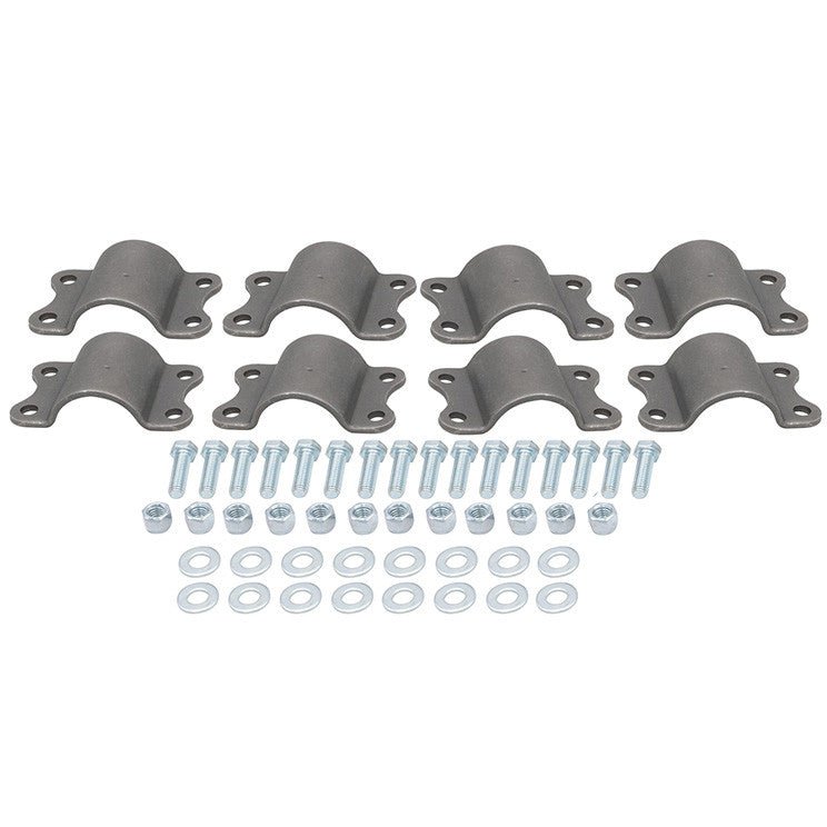 Empi 3154 HD 4 Bolt Steel Mounting Clamp F/Vw Axle Beams / Bumpers, Set Of 8 - Moore Parts