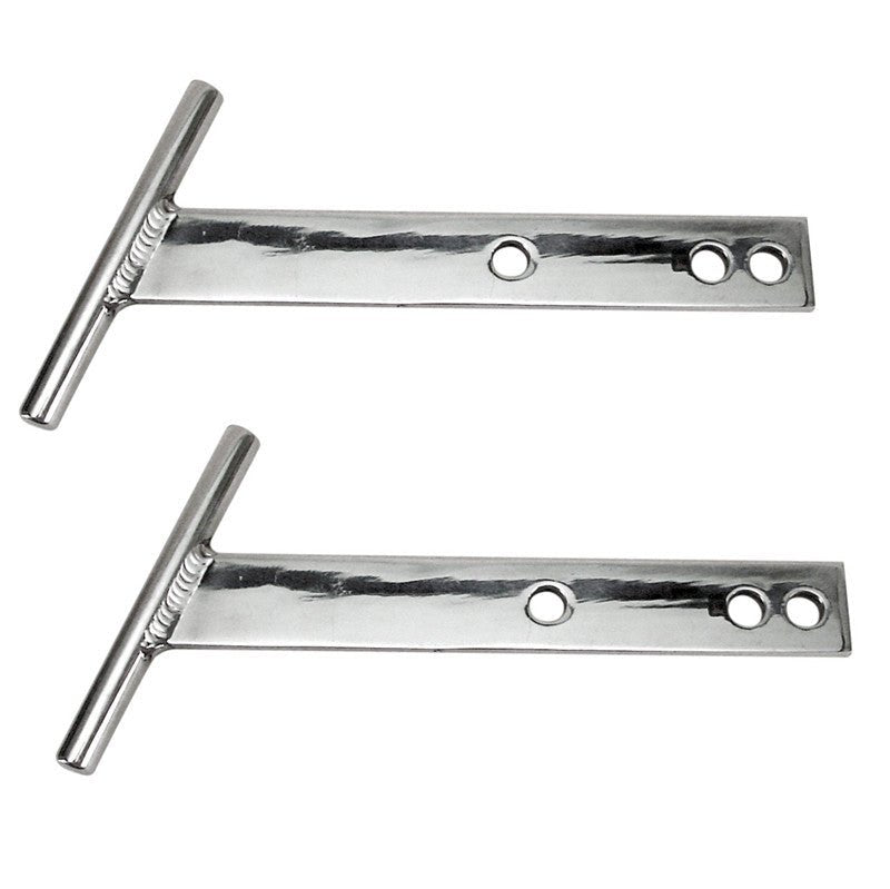 Empi 3174 Vw Bug Cal look T - Bars, Chrome Steel 1955 - 67 Front Or Rear, Pair - Moore Parts