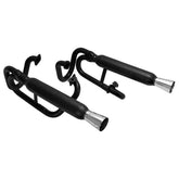 Empi 3373 Black Buggy Dual Exhaust System Vw Baja Bug Manx Buggy Vw Trike - Moore Parts