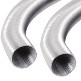 Empi 3378 Silver Fresh Air - Fan Shroud Heater Hose / Vw Air - cooled Engines, Set Of 2 - Moore Parts
