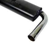 Empi 3661 Black 1 - 3/8" Single Muffler Exhaust System 1600cc Vw Type 3 Squareback - Moore Parts