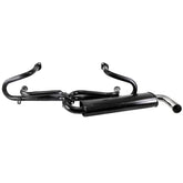 Empi 3661 Black 1 - 3/8" Single Muffler Exhaust System 1600cc Vw Type 3 Squareback - Moore Parts