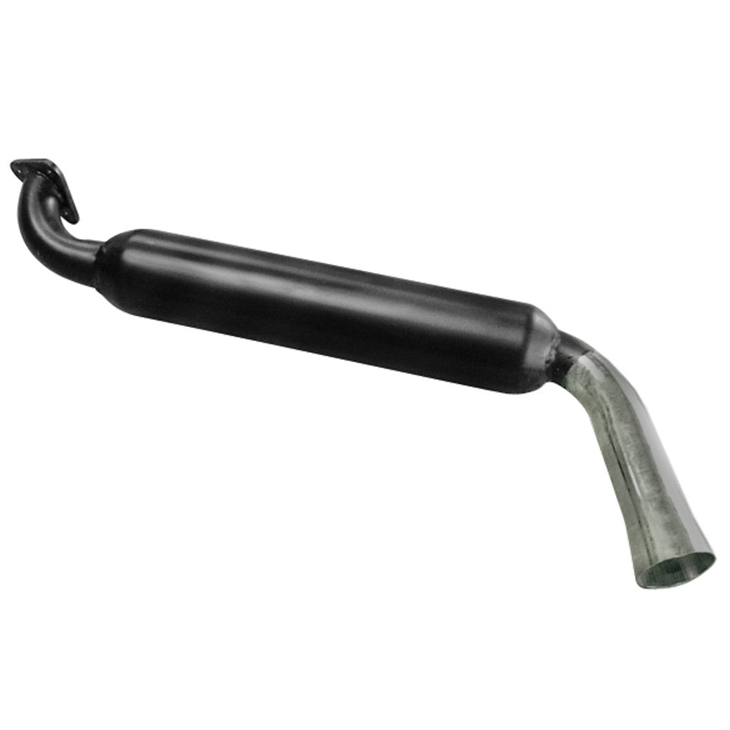 Empi 3663 Black Single Glass Pack Only For Empi 3682 Header, Vw Bug/Ghia - Moore Parts