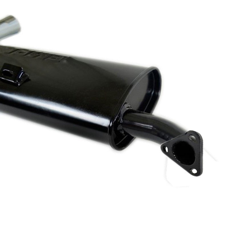 Empi 3668 Black Single Muffler Only For Empi 3661 - 7 Header Vw Squareback - Moore Parts