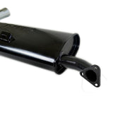 Empi 3668 Black Single Muffler Only For Empi 3661 - 7 Header Vw Squareback - Moore Parts