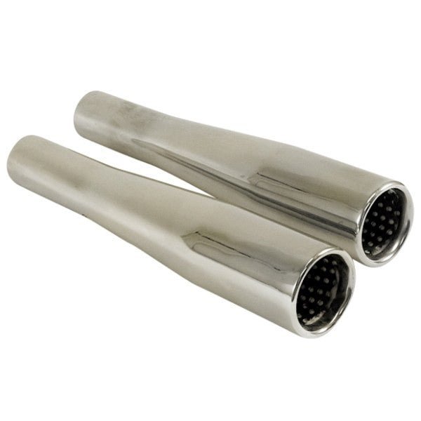 Empi 3693 Tapered Baffled Tail Pipe Exhaust Tips For Stock vw Bug Mufflers, Pair - Moore Parts