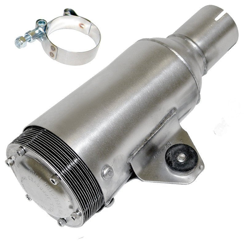 Empi 3737 Spark Arrestor / 11" Length X 4" Discs X 2" Clamp/Slip - On Opening - Moore Parts