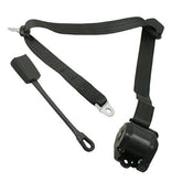 Empi 3851 Retractable 3 Point Seat Belt / Lap Belt, Push Button Buckle, Pair - Moore Parts
