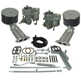 EMPI 40mm Dual Brosal/Solex Carburetor Kit Vw Type 1 Air - cooled Engine - Moore Parts