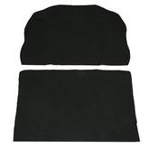 Empi 4286 Black 2 Piece Trunk Carpet Kit Vw Super Beetle 1971 - 1972 - Moore Parts