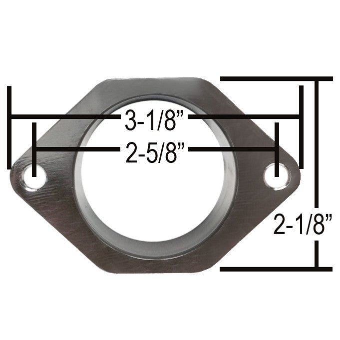 Empi 43 - 6054 Chrome 4" Tall Velocity Stacks Weber IDF, HPMX, Dellorto, Pair - Moore Parts
