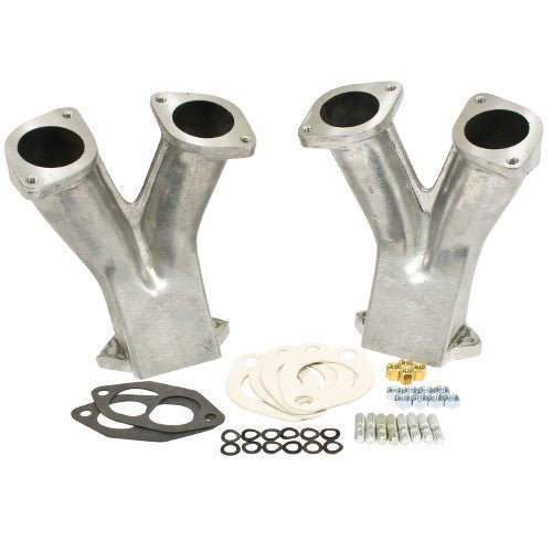Empi 45 - 1032 AS - CAST Stage 2 Match Ported Tall Manifolds Dual Weber IDA - Empi EPC - Moore Parts