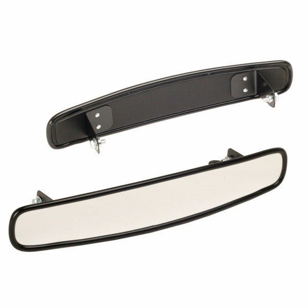 Empi 4587 Black 13 - 5/8" Convex Rear View Mirror & Hardware, UTV Sandrail, Buggy - Moore Parts