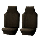 Empi 4638 Vw Bug Black Vinyl Seat Covers / Full Set Front - Rear 1968 - 1969 - Moore Parts