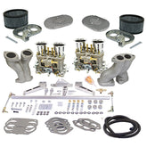 Empi 47 - 7335 Ultra Dual 40 Hpmx Carburetor Kit, Combo Linkage, Air Cleaners, Off - Set Manifolds - Moore Parts