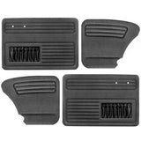 Empi 4852 Black Vinyl VW Beetle Door Panels W/ Pockets 1958 - 1964, Set Of 4 - Moore Parts