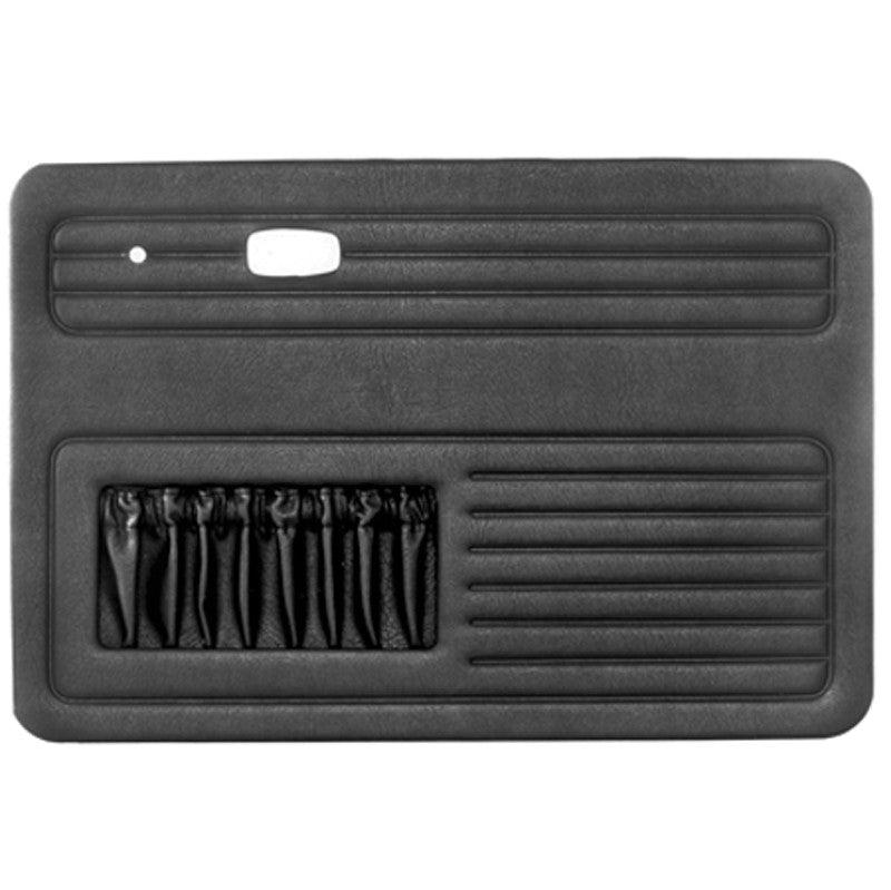 Empi 4854 Black Vinyl VW Beetle Door Panels W/ Pockets 1965 - 1977, Set Of 4 - Moore Parts