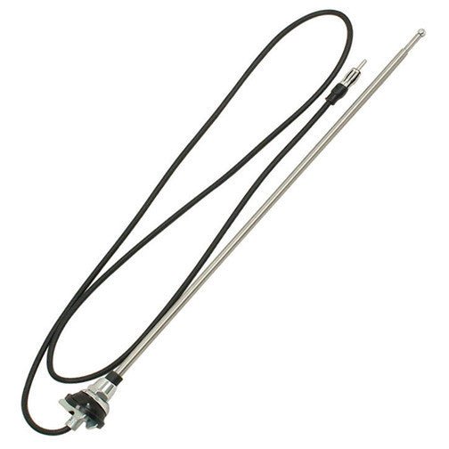 Empi 58 - 3503 Chrome Antenna For Vw Karmann Ghia 1958 - 1974 - Bottom Base Mount - Moore Parts