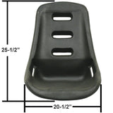 Empi 62 - 2400 Low Back Poly Seat Shell, Street, Off - road, Jeep, Dune Buggy, Pair - Moore Parts