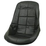 Empi 62 - 2408 Black Vinyl Low Back Poly Seat Cover. Dune Buggy Vw Baja Bug, Each - Moore Parts