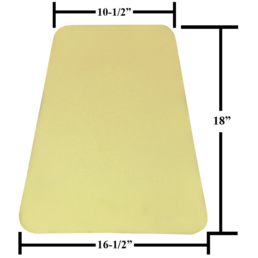 Empi 62 - 2603 Seat Foam Kit For Low Back Fiberglass & Plastic Vw Baja Buggy Seats - Moore Parts