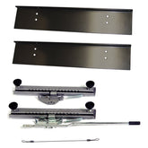 Empi 62 - 2641 Universal Adjustable Seat Sliders With Plates ( 1 Seat Only, Pair ) - Moore Parts