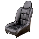 Empi 62 - 2752 Race Trim Suspension Hi - Back Seat - Black Vinyl/Black Vinyl - Moore Parts