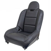 Empi 62 - 2777 Race Trim Suspension Hi - Back Seat - Black Vinyl/Carbon Vinyl - Moore Parts