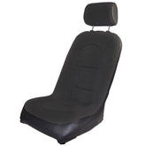 Empi 62 - 2816 Race Trim Slim Line Lo - Back Seat With Black Cloth/Black Vinyl - Moore Parts