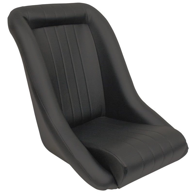 Empi 62 - 2880 Race Trim Roadster Style Lo - Back Seat - Black Vinyl - Moore Parts