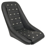 Empi 62 - 2881 Race Trim Roadster Style Lo - Back Seat - Black Vinyl With Vents - Moore Parts