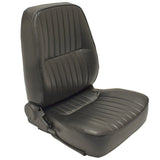 Empi 62 - 2951 Black Vinyl Reclining Low Back Bucket Seat, Right Side - Moore Parts