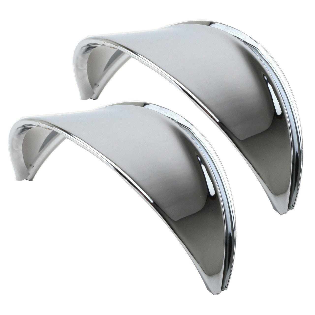 Empi 6450 Chrome Headlight Eyebrow With Smooth Finish, Pair - Moore Parts