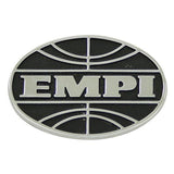 Empi 6455 Die Cast Logo, No Drilling Required, Each - Moore Parts