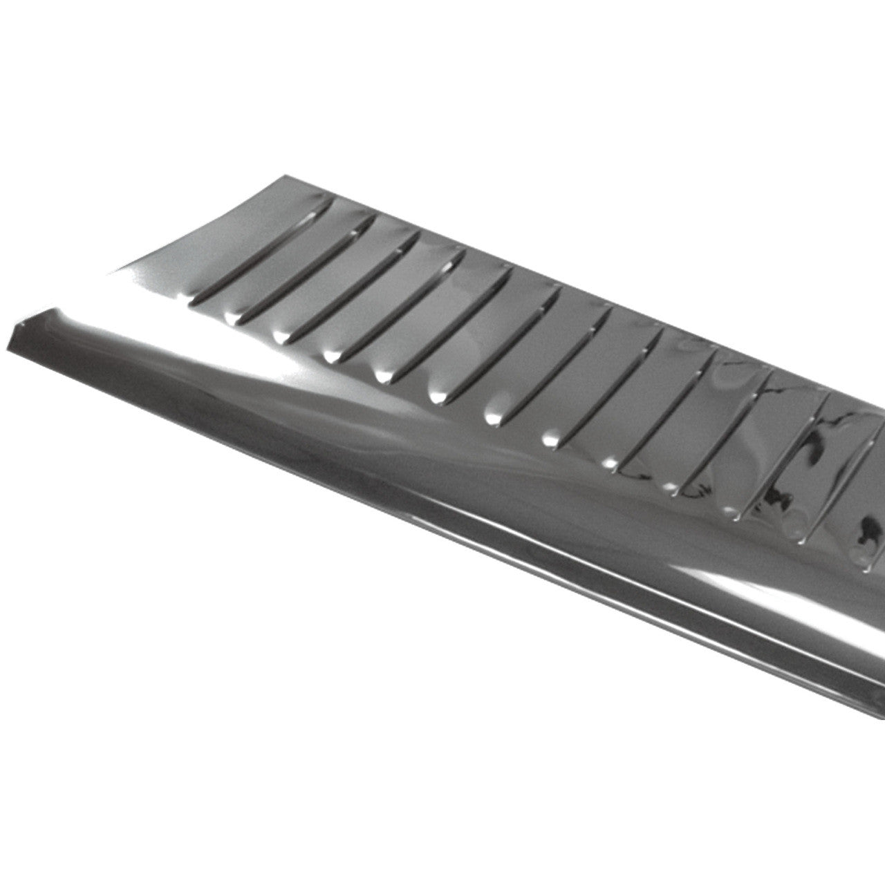 Empi 6820 Stainless Steel Vw Bug Running Boards, Louvered, Pair - Moore Parts