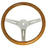 Empi 79 - 4026 - 7 Classic Vw Bug Steering Wheel 15" Wood 31mm Grip - Moore Parts