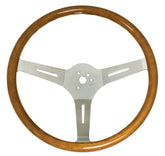 Empi 79 - 4028 - 7 Classic Vw Bug Steering Wheel 15" Wood 23mm Grip - Moore Parts
