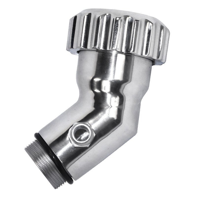 Empi 7912 Aluminum Angled Vw Bug Oil Filler With Grooved Screw On Cap - Moore Parts