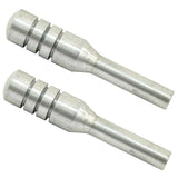 Empi 8506 Aluminum Inside Door Lock Pulls, Classic Vw Bug / Ghia 1967 - 79, Pair - Moore Parts