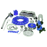 Empi 8654 Blue Deluxe Engine Trim Kit - Volkswagen Bugs Ghia Early Vw Bus - Moore Parts