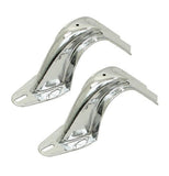 Empi 8662 Chrome Rear Deck Hinges, Pair, Vw Volkswagen Type 1 Bug, Beetle, Pair - Moore Parts