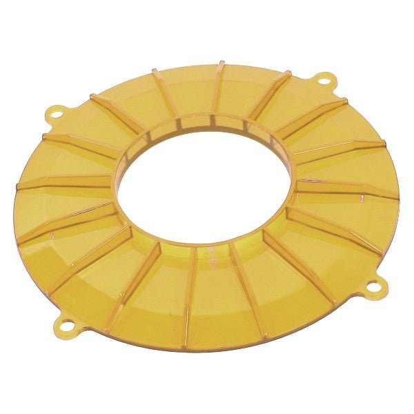 Empi 8850 Yellow Finned Vw Generator Or Alternator Backing Plate Cover - Moore Parts